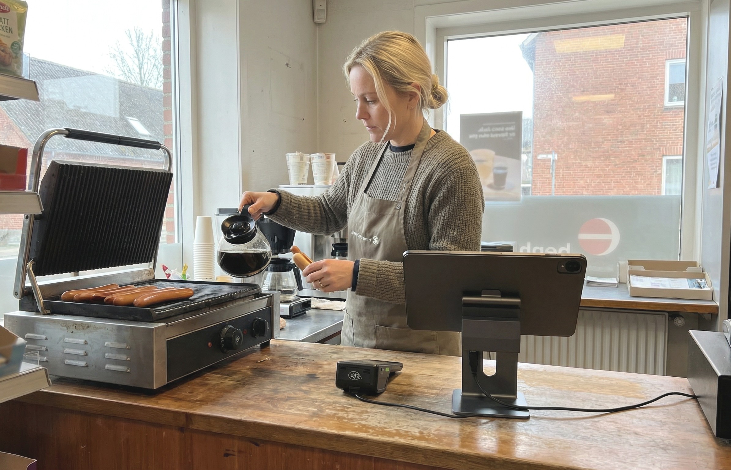 Butik med smidig betalning